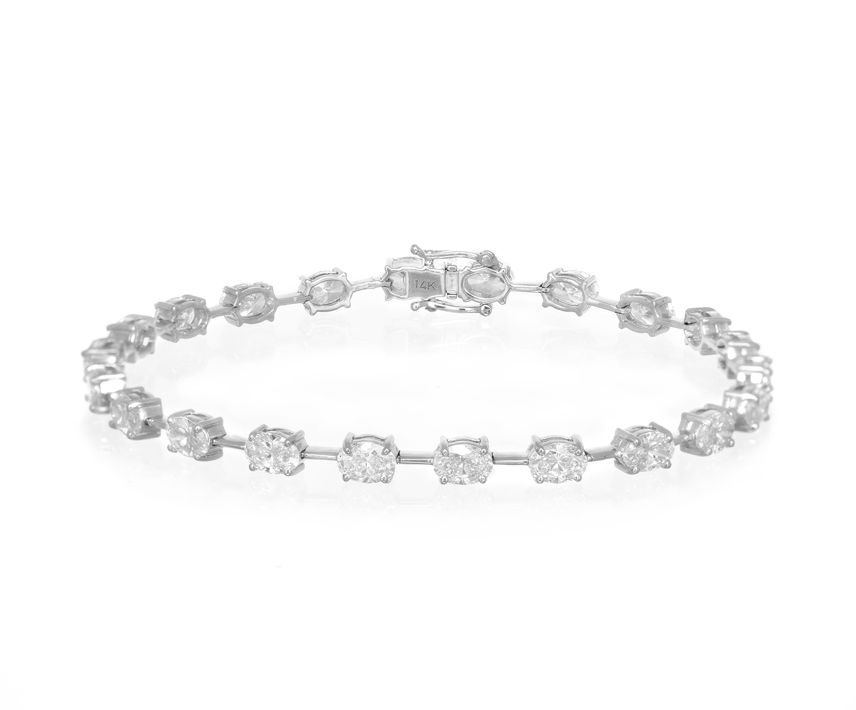 14K OVAL CUT WITH ELEGANT DIAMOND ACCENT 6.60CT - Mr. Alex Jewelry