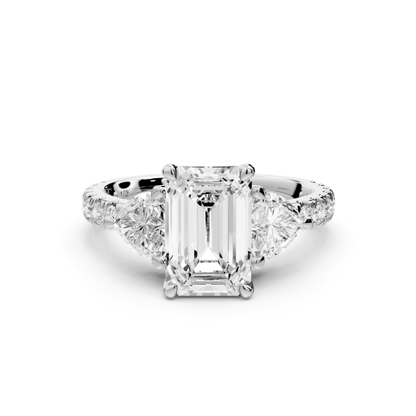 Lily - 2ct Engagement Ring 14k white gold