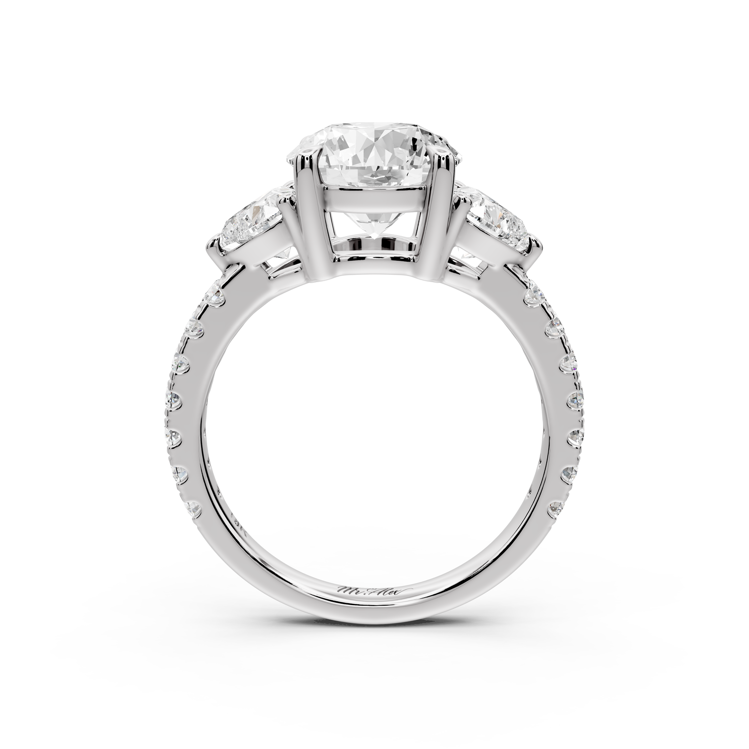Lily - 2ct Engagement Ring 14k white gold