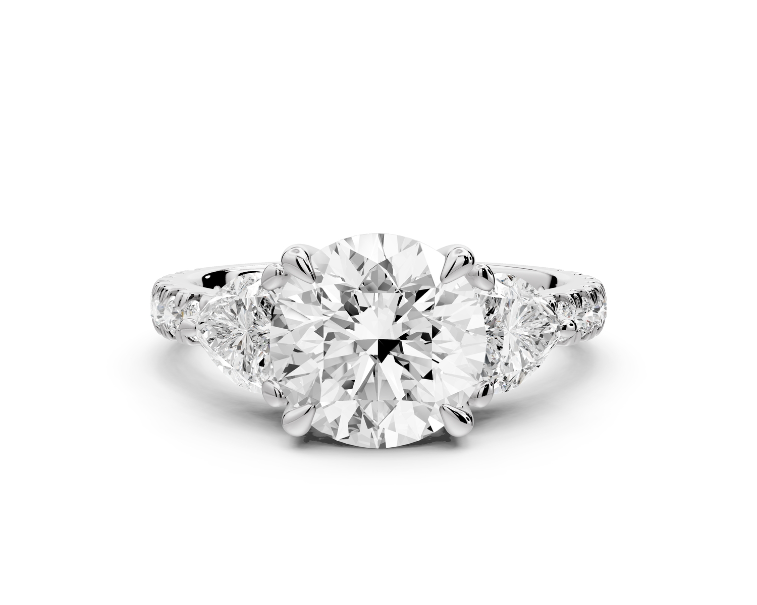 Lily - 2ct Engagement Ring 14k white gold