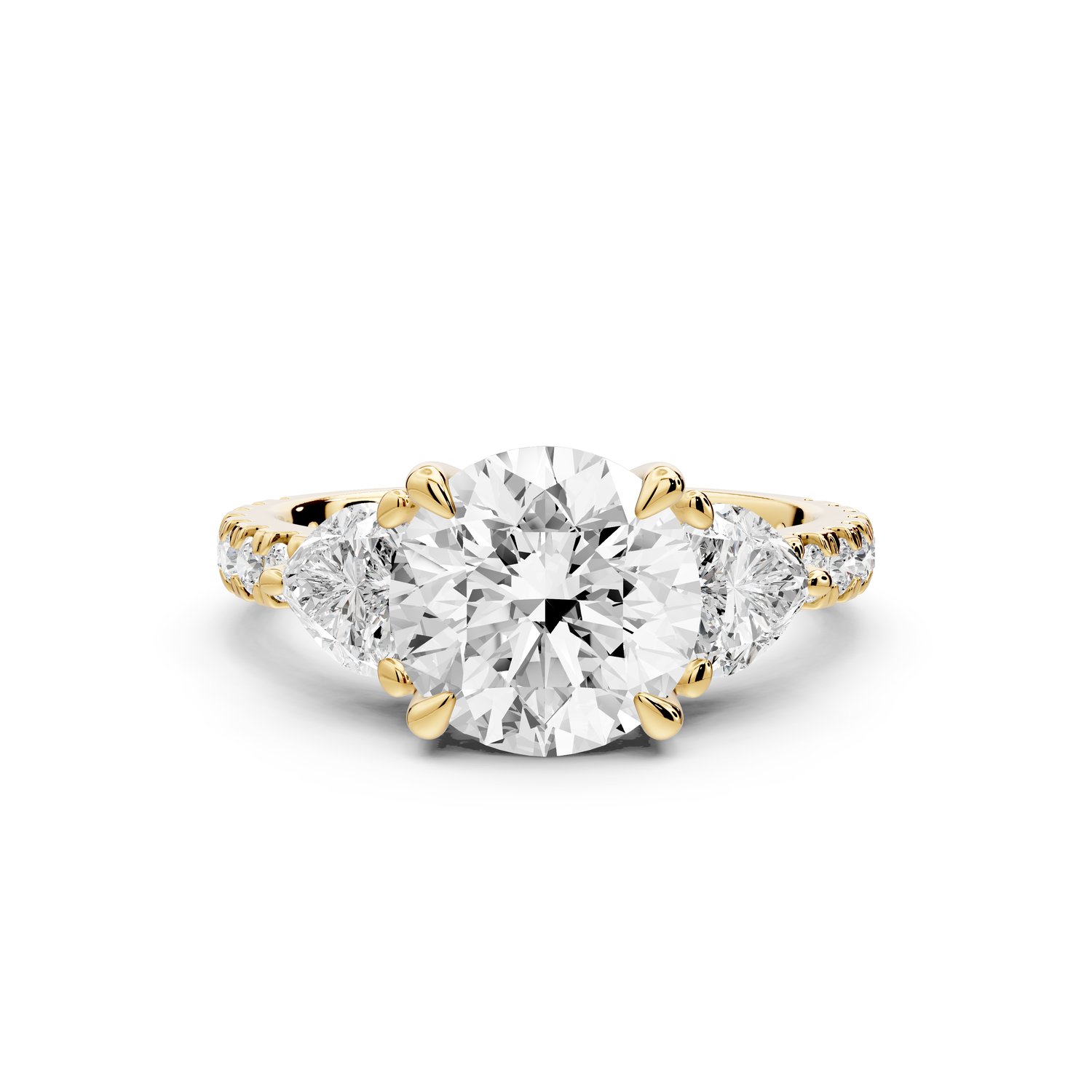 Lily - 2ct Engagement Ring 14k yellow gold
