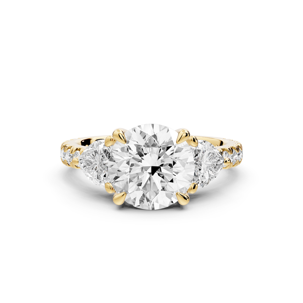 Lily - 2ct Engagement Ring 14k yellow gold