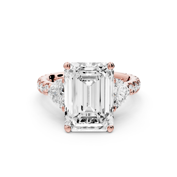 Lily - 5ct Engagement Ring 14k rose gold
