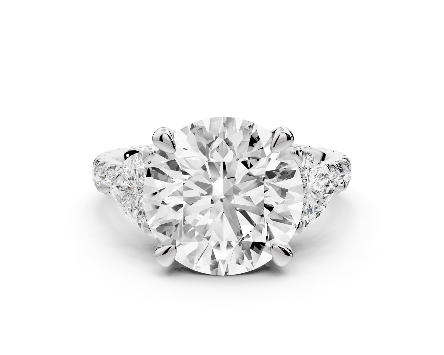 Lily - 5ct Engagement Ring 14k white gold