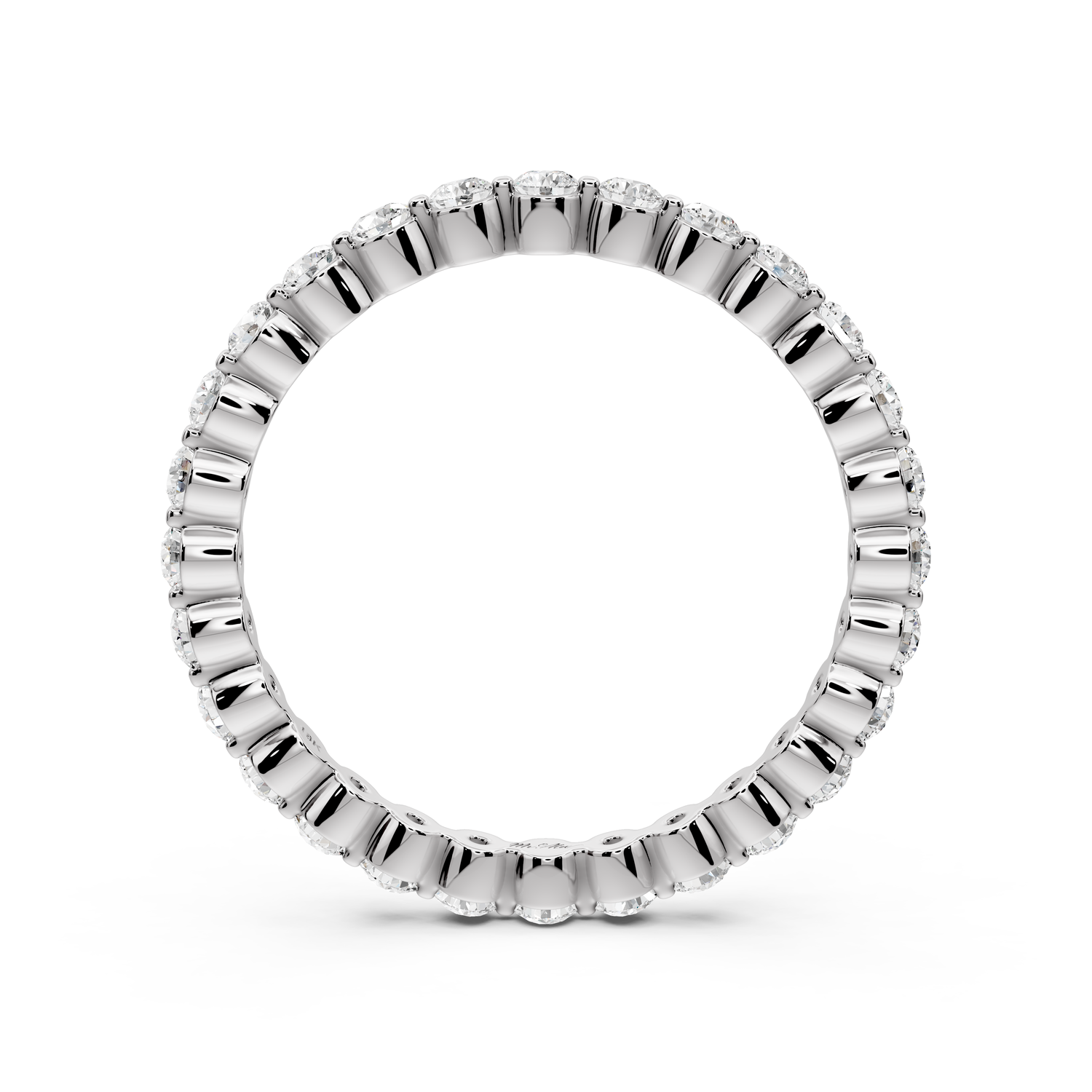 Maris - 0.61ct 14k white gold Diamond Eternity Band Ring