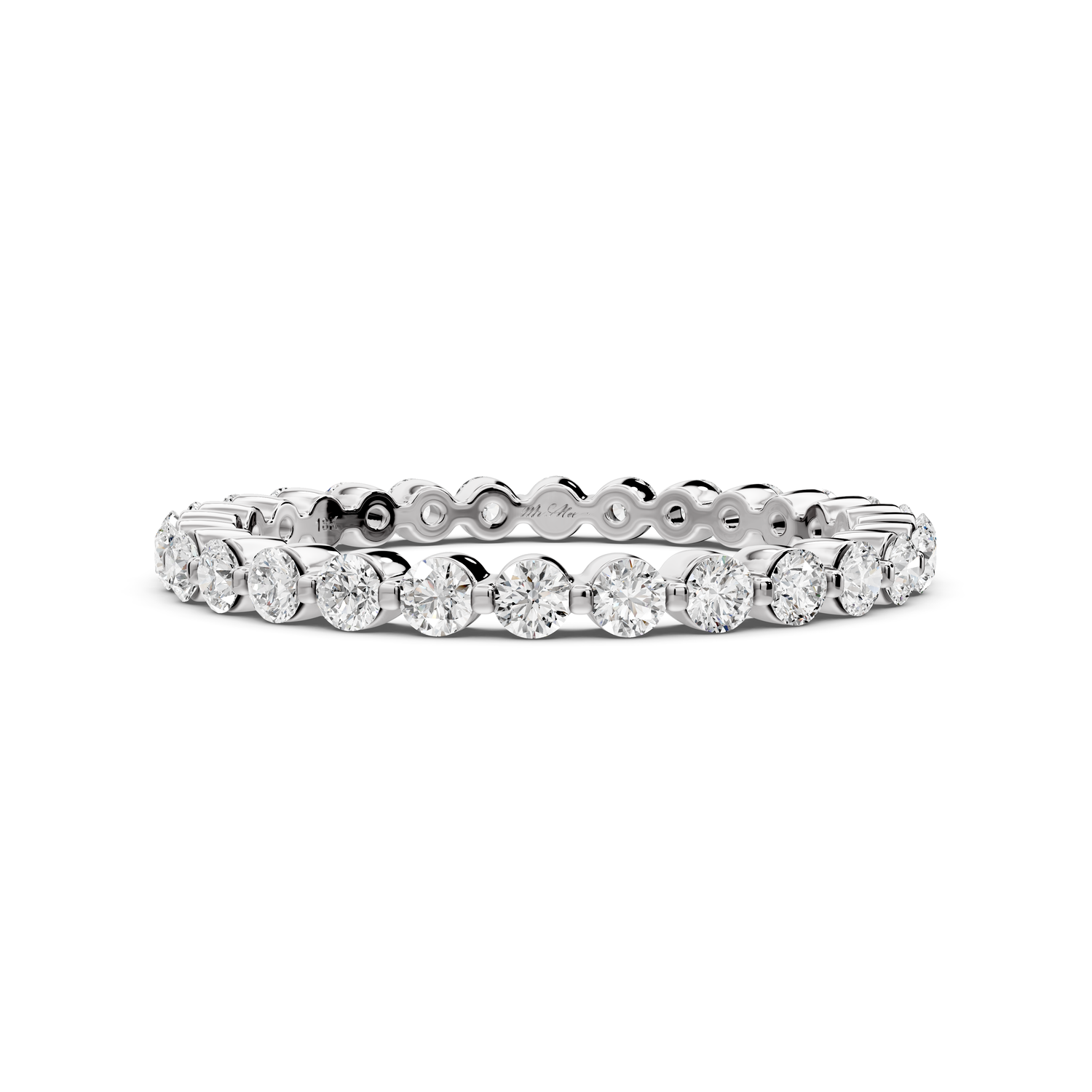 Maris - 0.61ct 18k white gold Diamond Eternity Band Ring