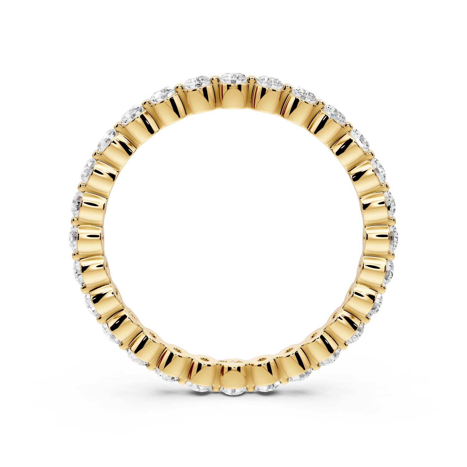 Maris - 0.61ct 18k yellow gold Diamond Eternity Band Ring
