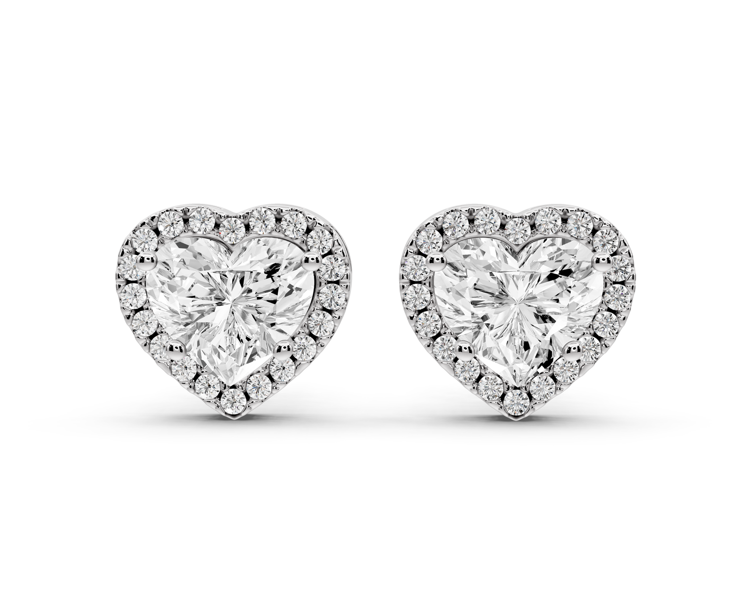 Clara Earrings White Gold