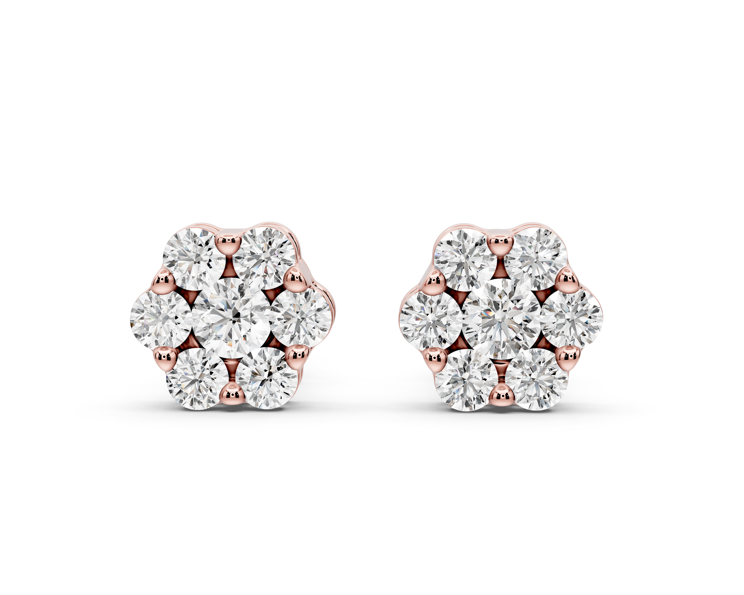 Maya Earrings Rose Gold