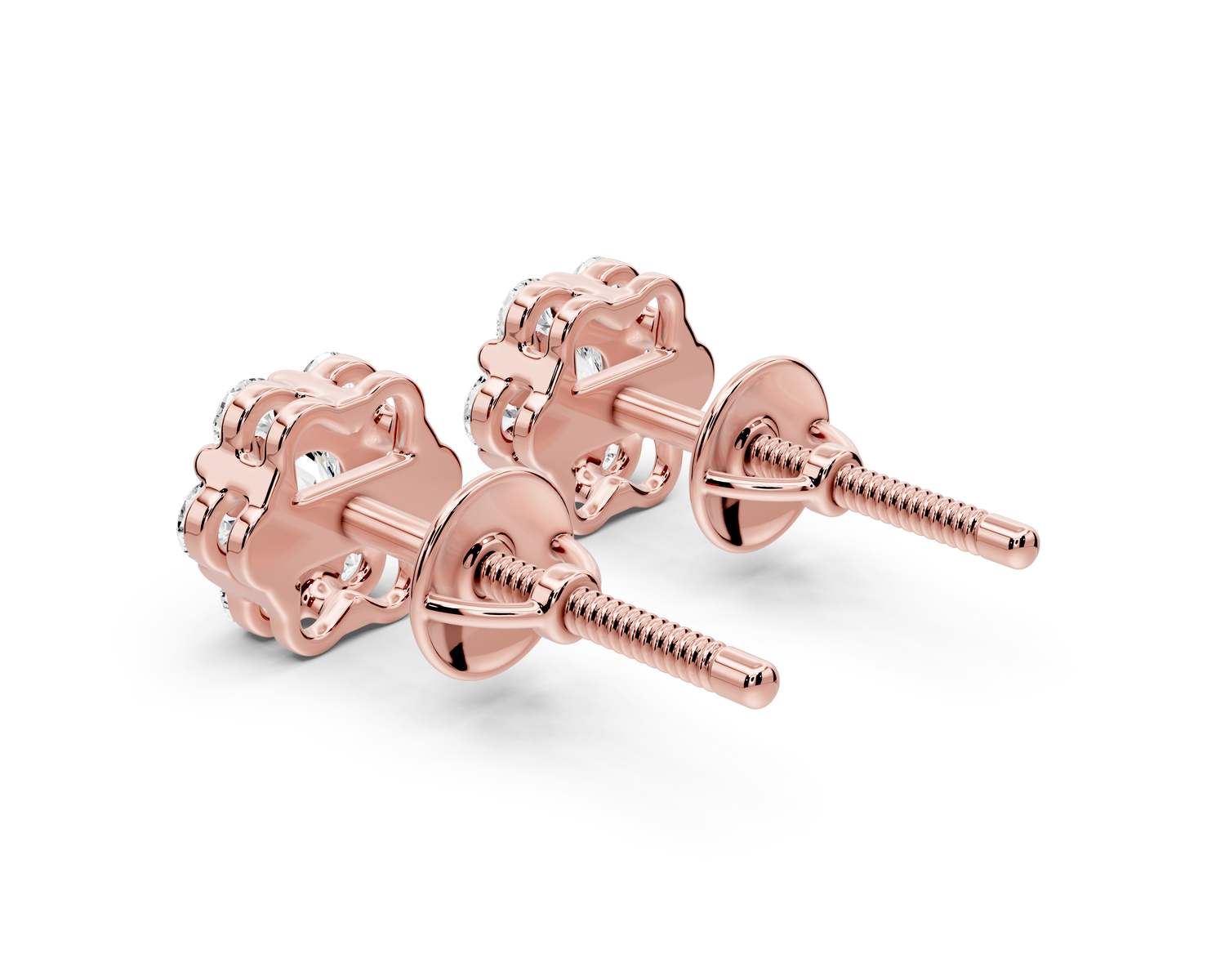 Maya Earrings Rose Gold