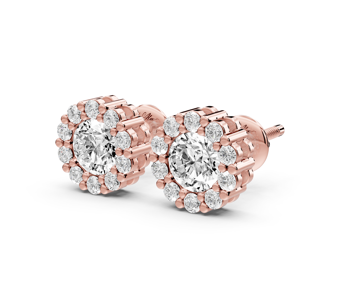 Cleo Earrings Rose Gold