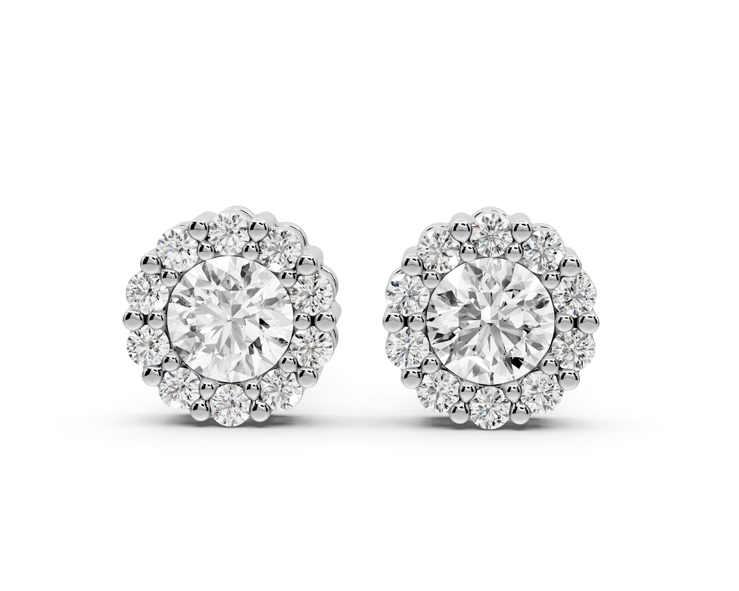 Cleo Earrings White Gold