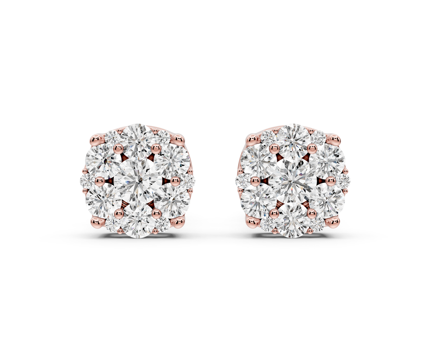Aria Earrings Rose Gold