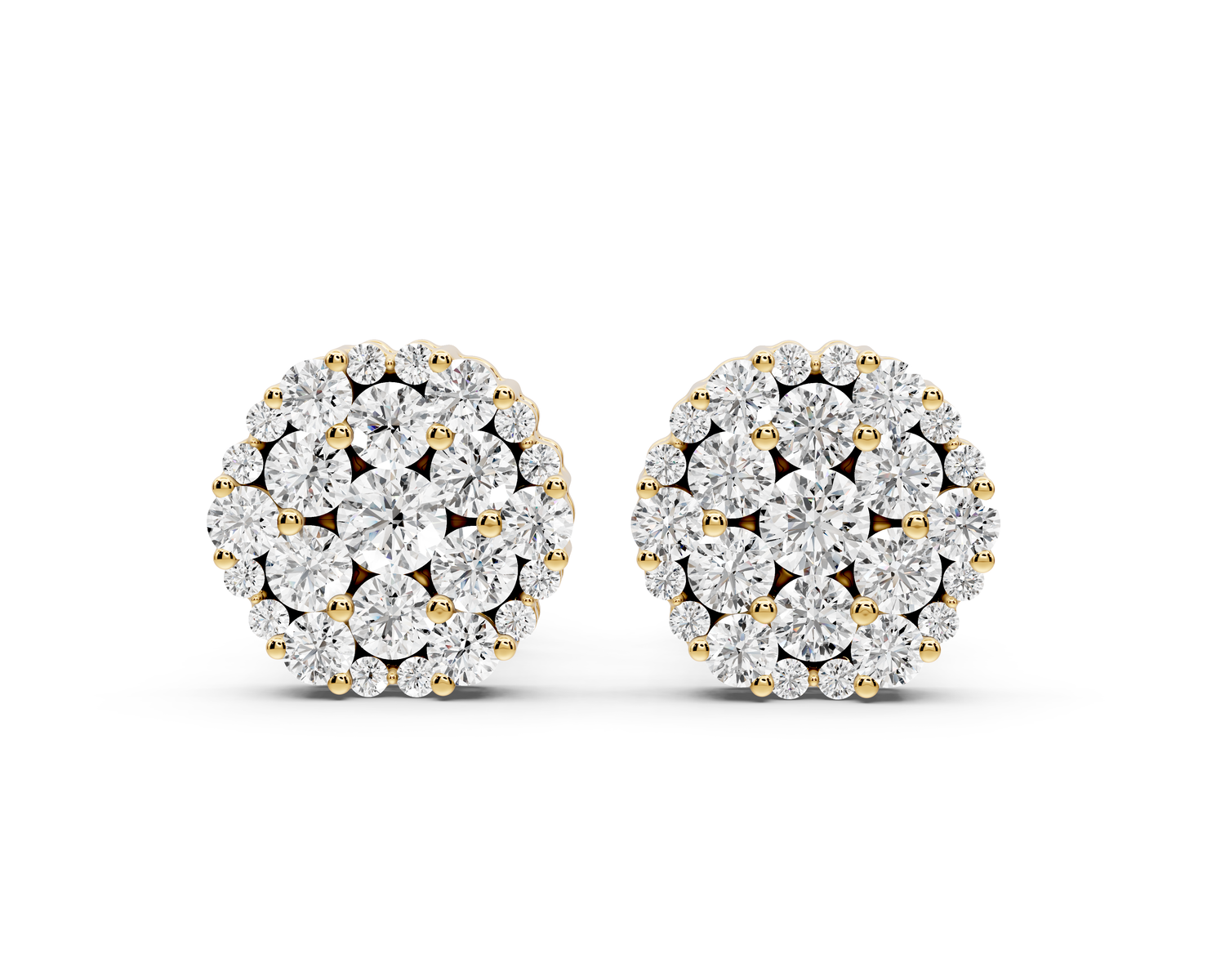 Stella Earrings Yellow Gold