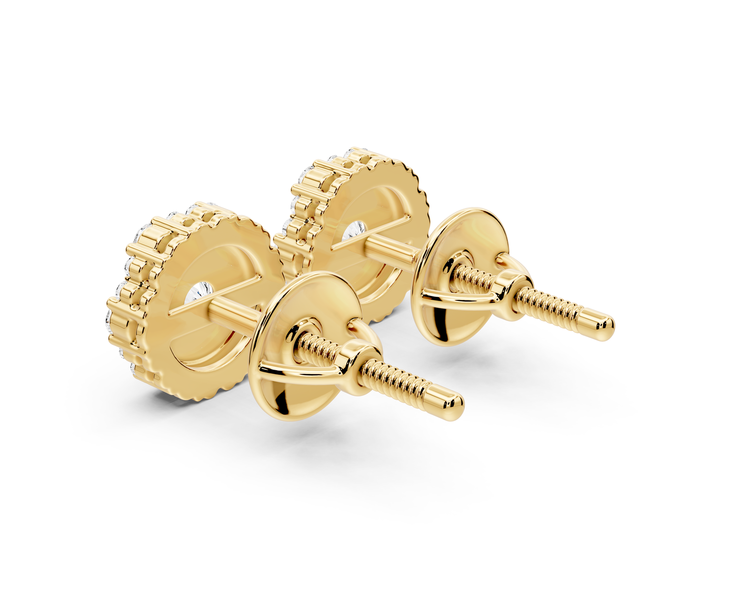 Stella Earrings Yellow Gold