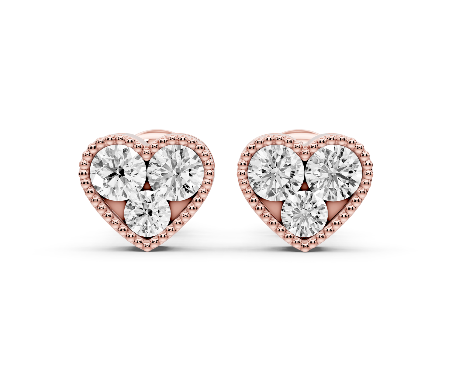 Mila Earrings Rose Gold