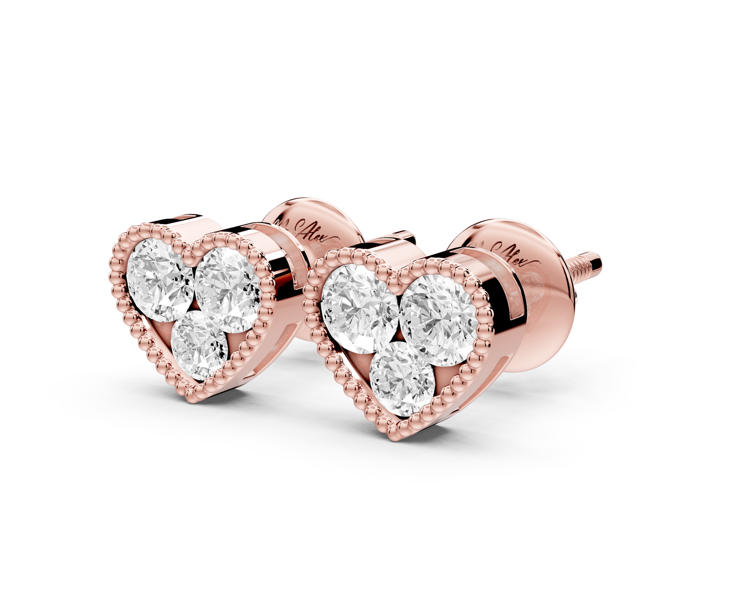 Mila Earrings Rose Gold