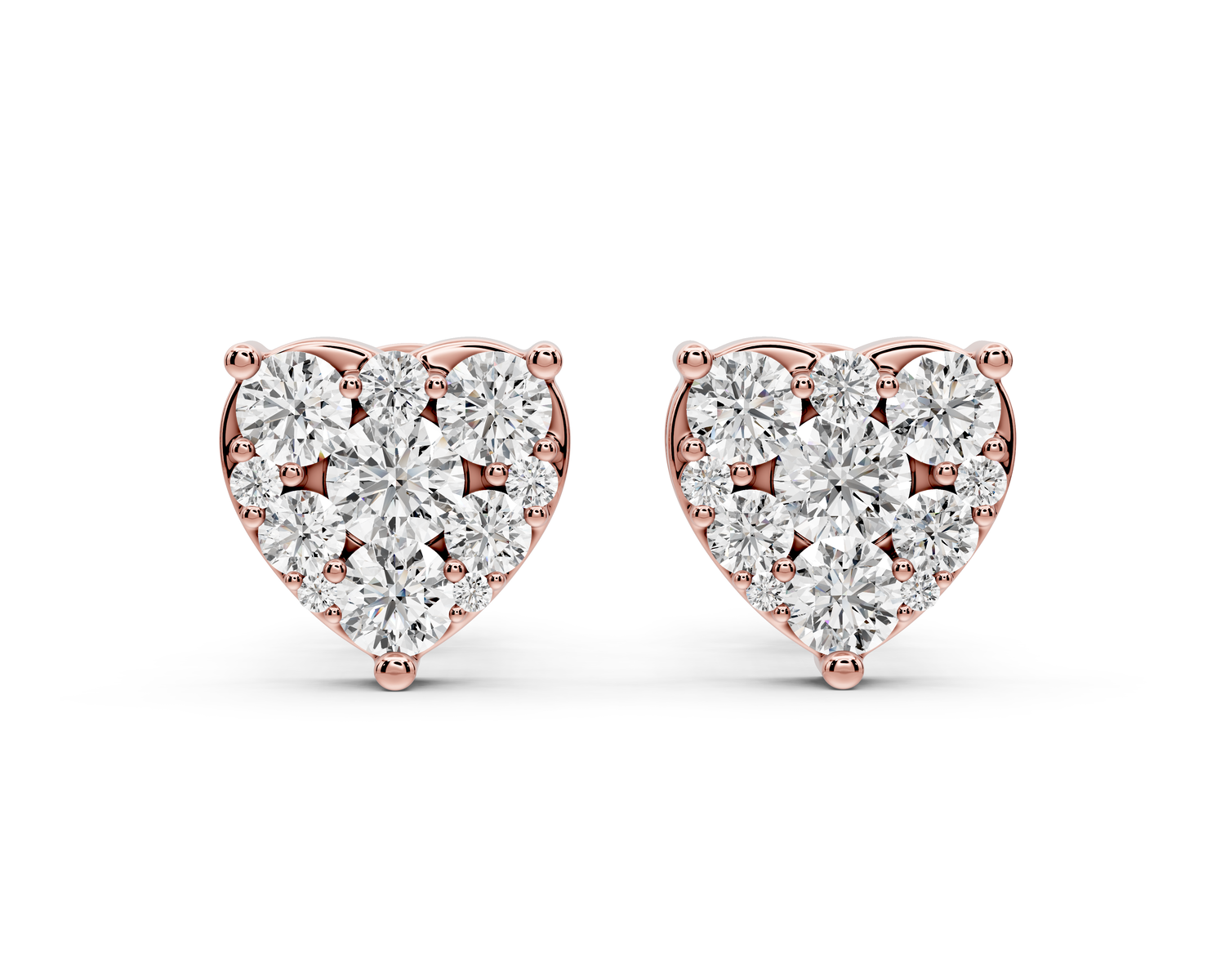Cora Earrings Rose Gold