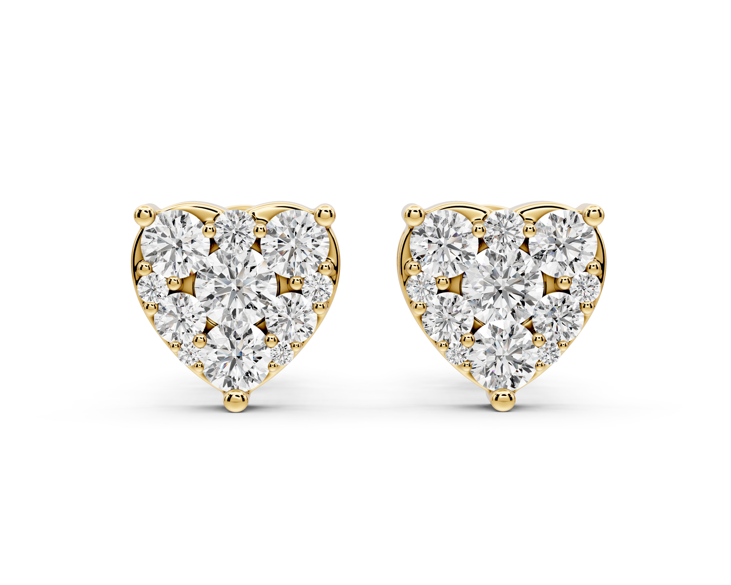 Cora Earrings Yellow Gold