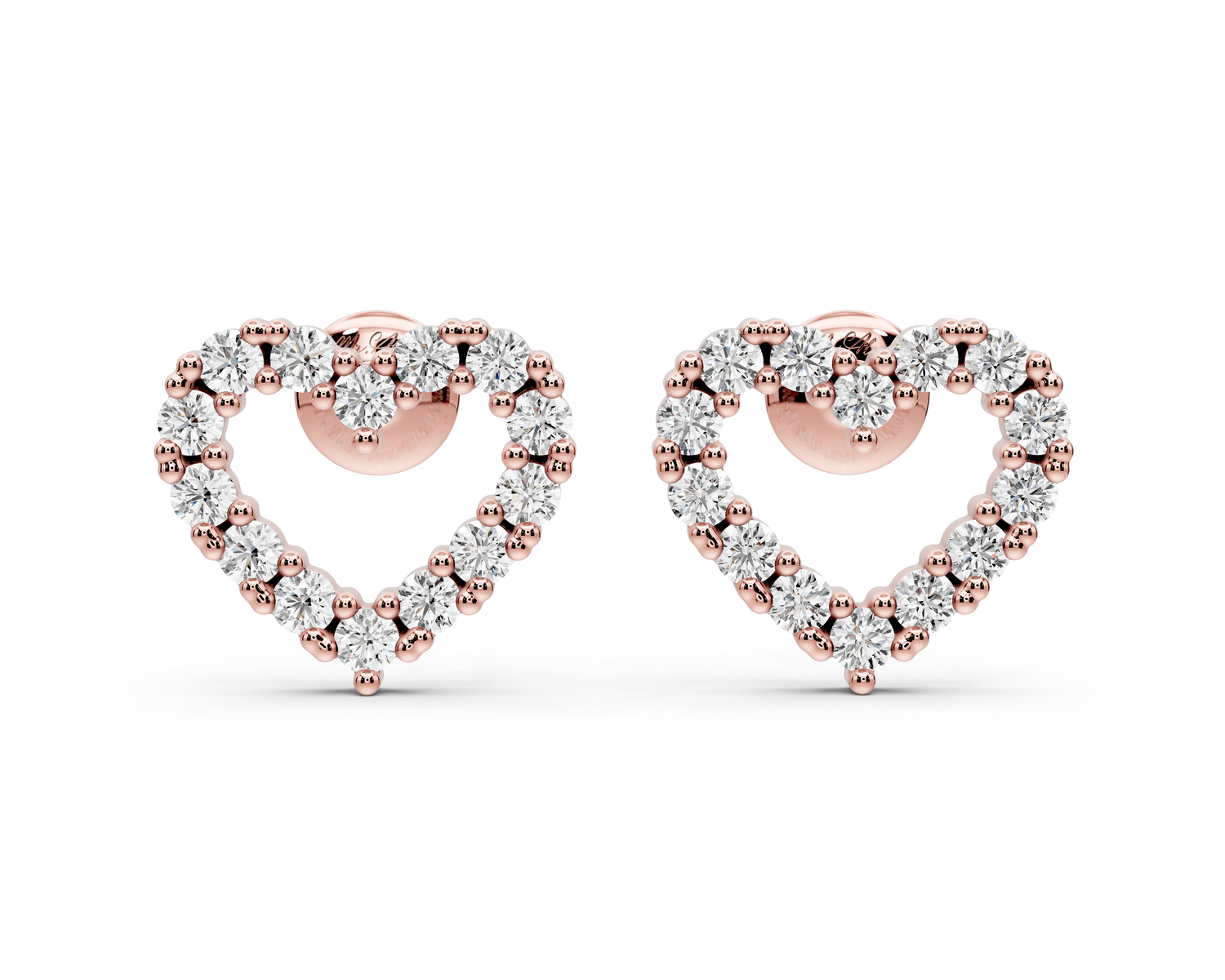 Nova Earrings Rose Gold