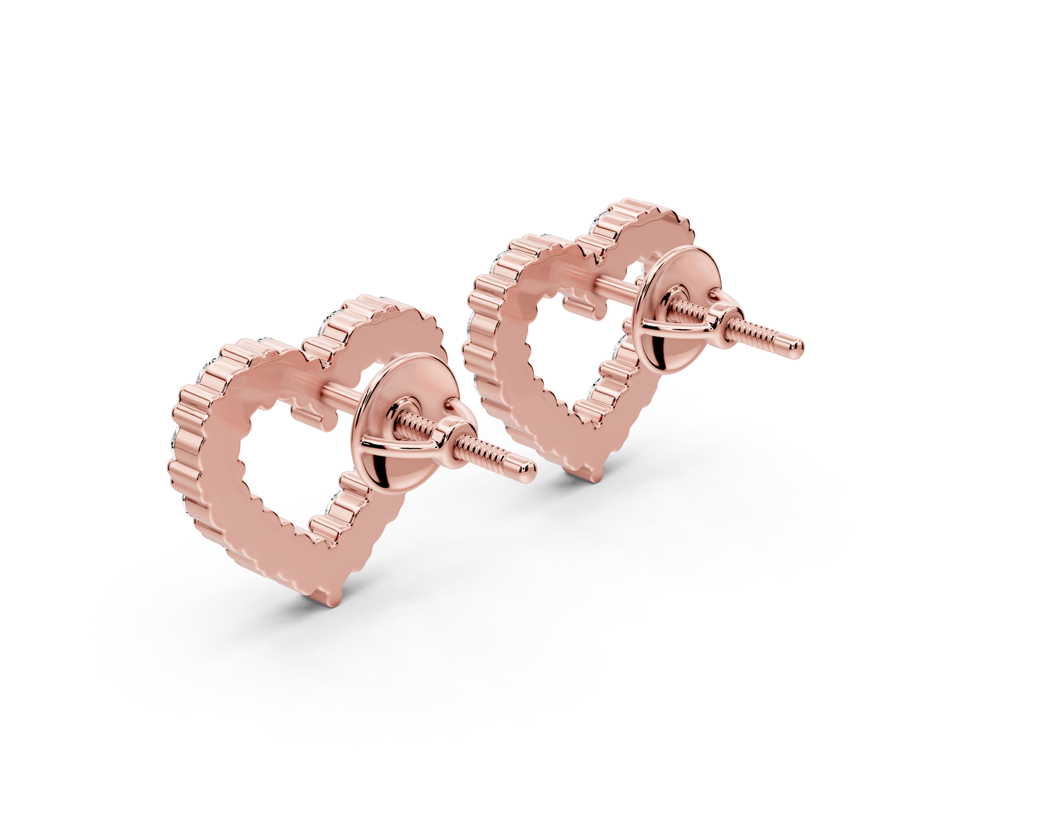 Nova Earrings Rose Gold