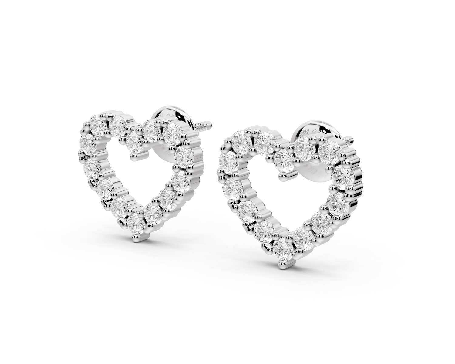 Nova Earrings White Gold
