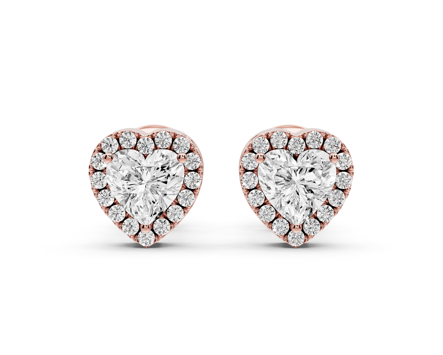 Freya Earrings Rose Gold