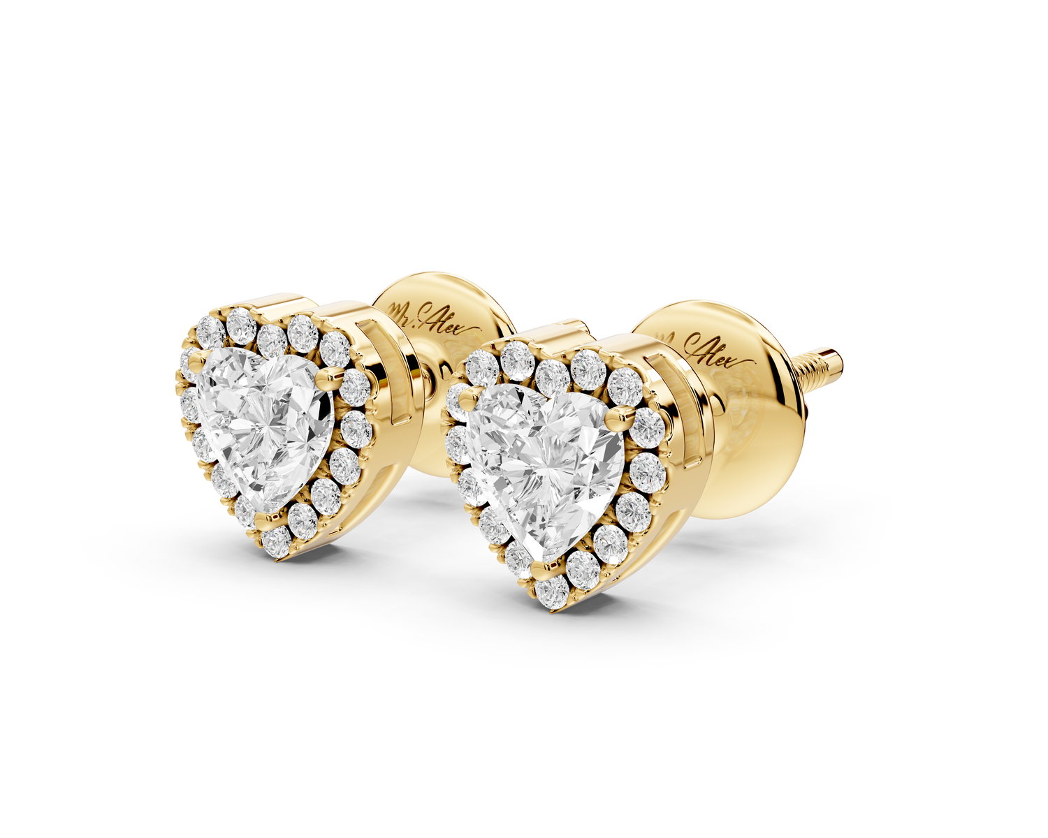 Freya Earrings Yellow Gold