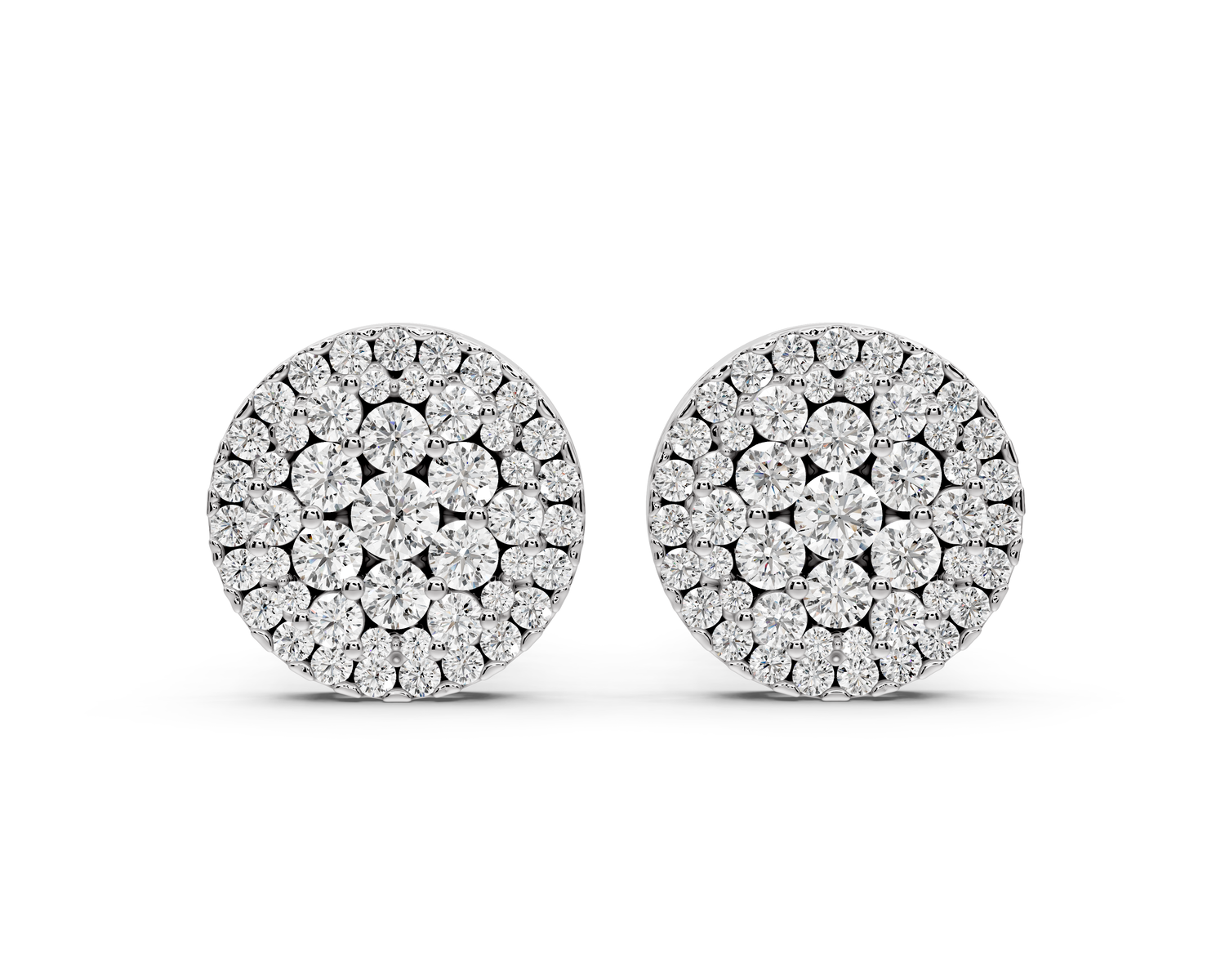 Sienna Earrings White Gold