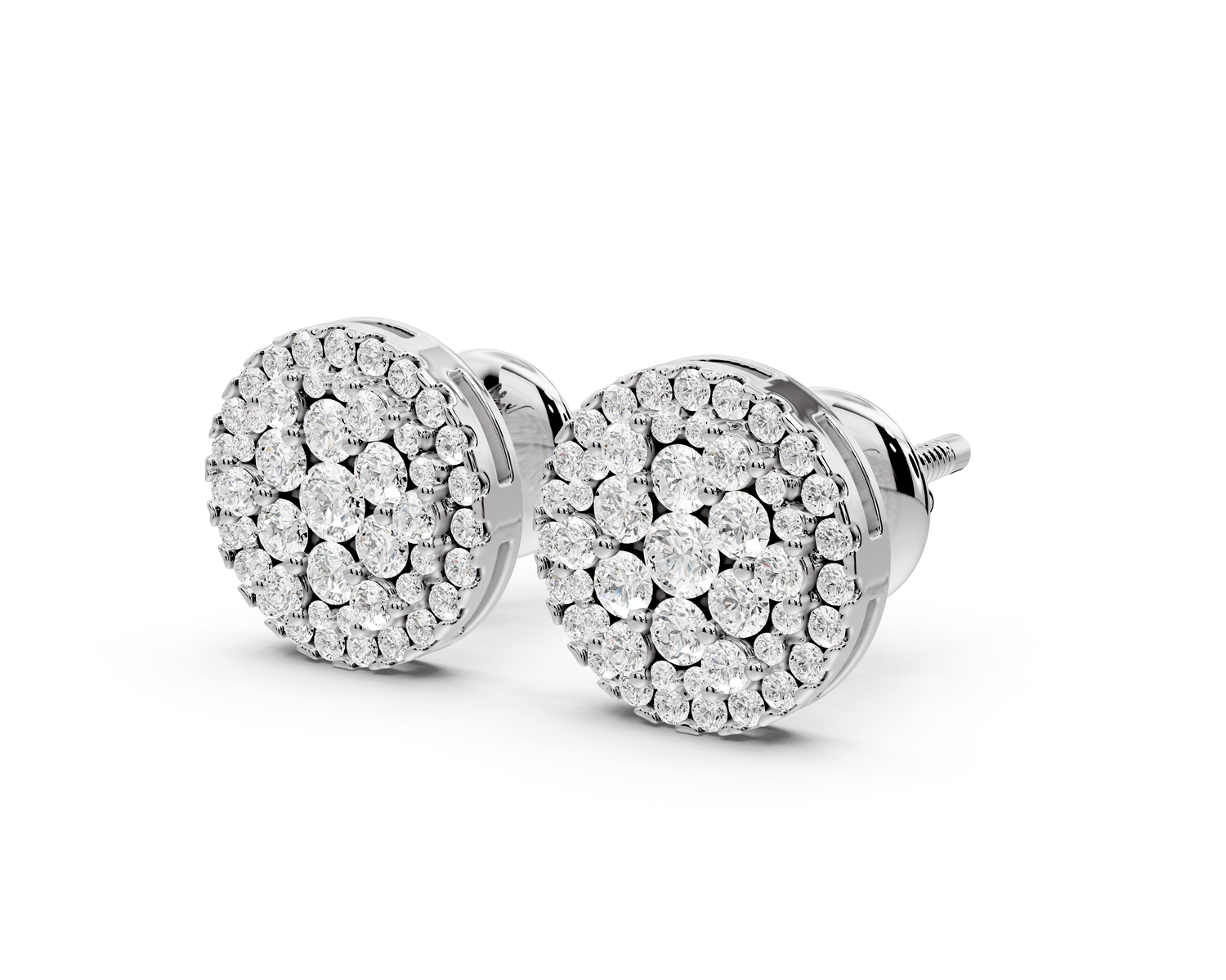 Sienna Earrings White Gold