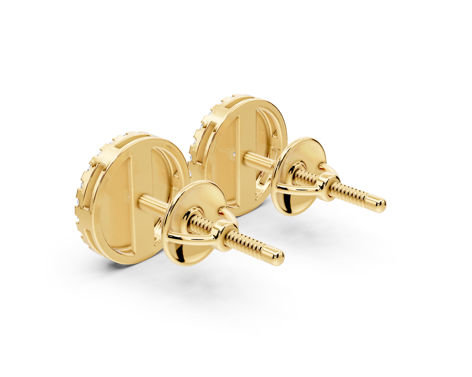 Sienna Earrings Yellow Gold