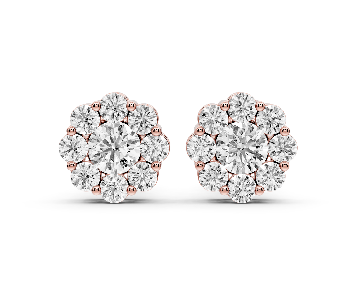 Audrey Earrings Rose Gold