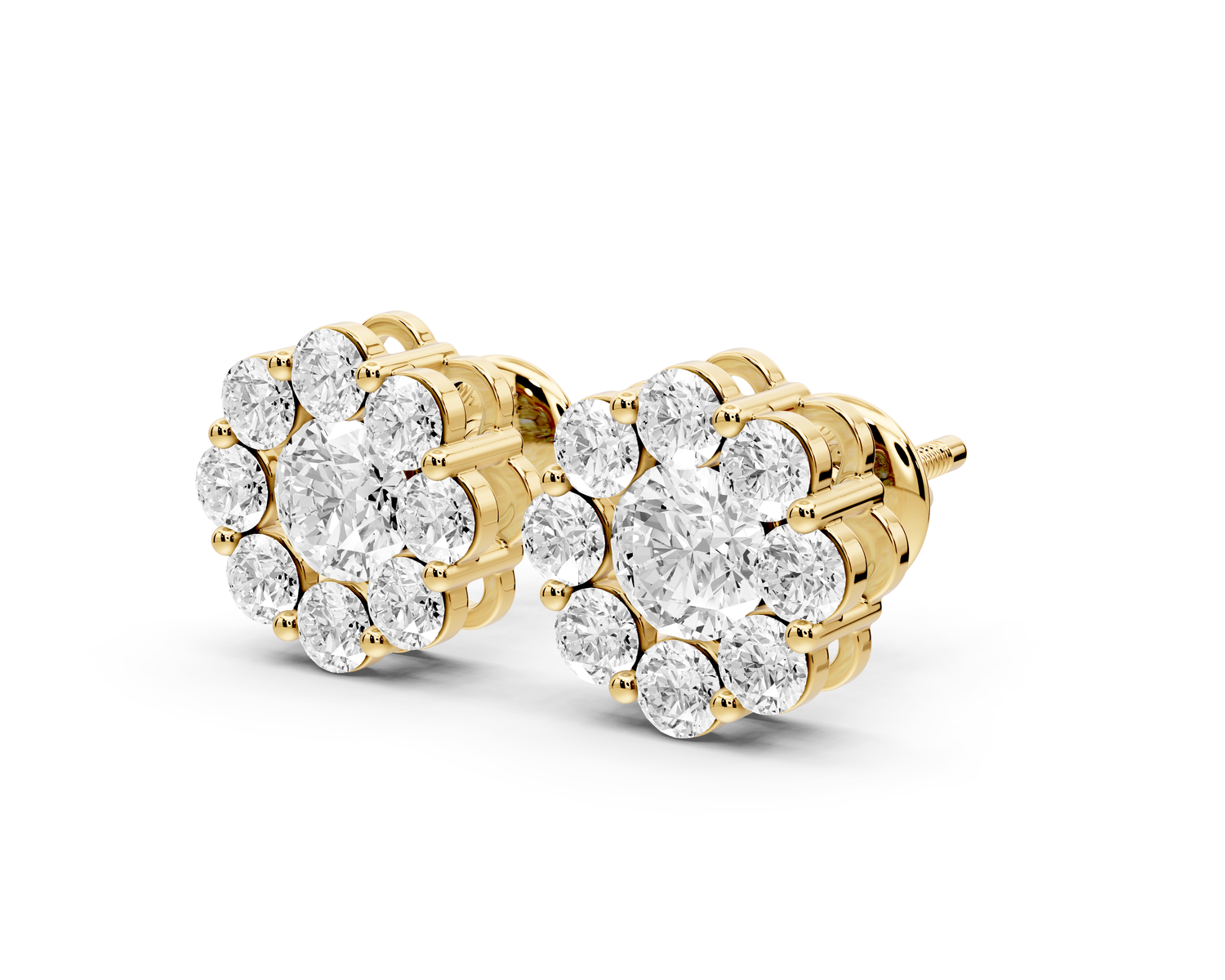 Audrey Earrings Yellow Gold