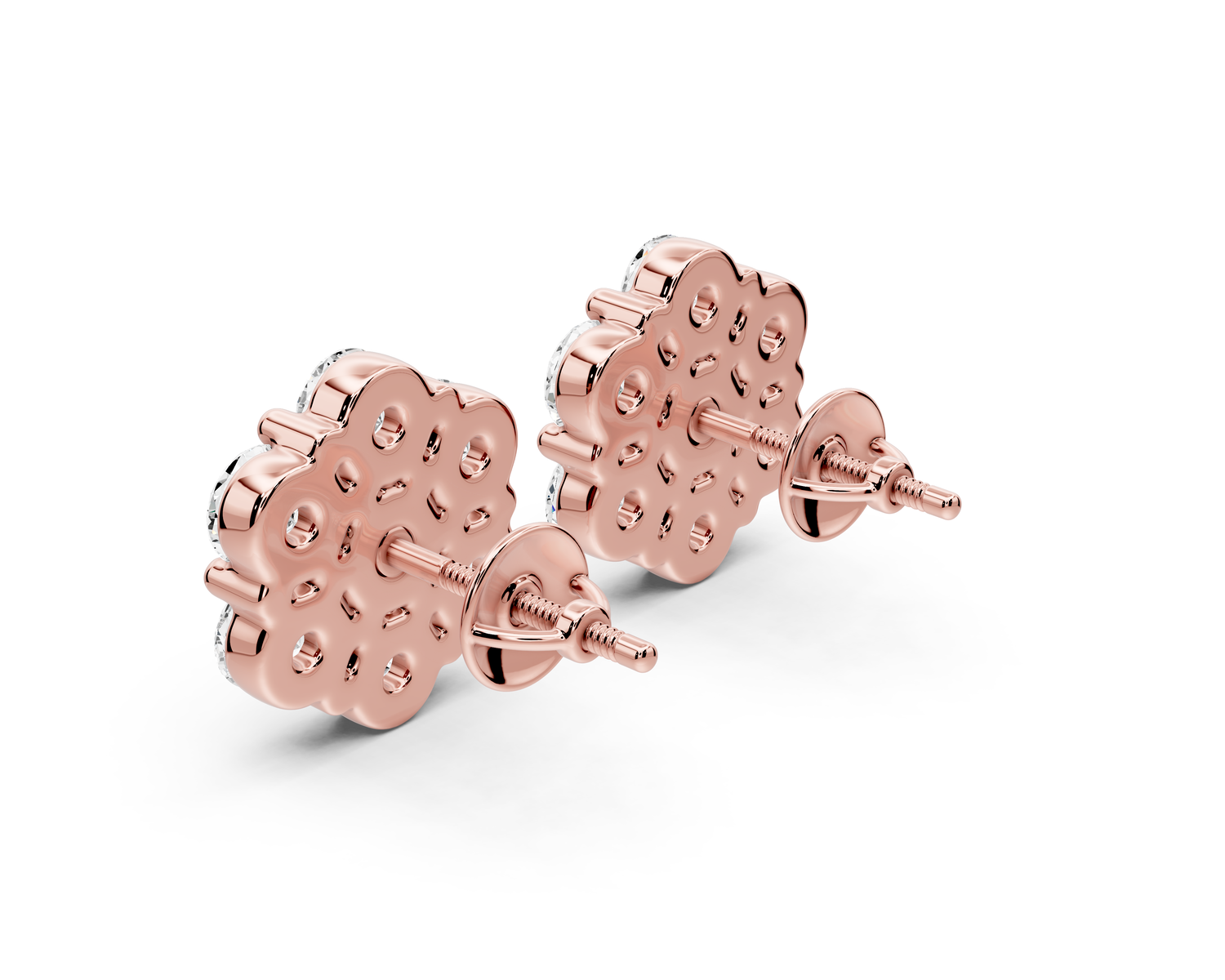 Eva Earrings Rose Gold
