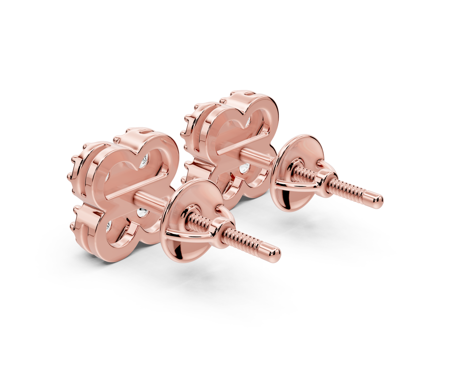 Zara Earrings Rose Gold