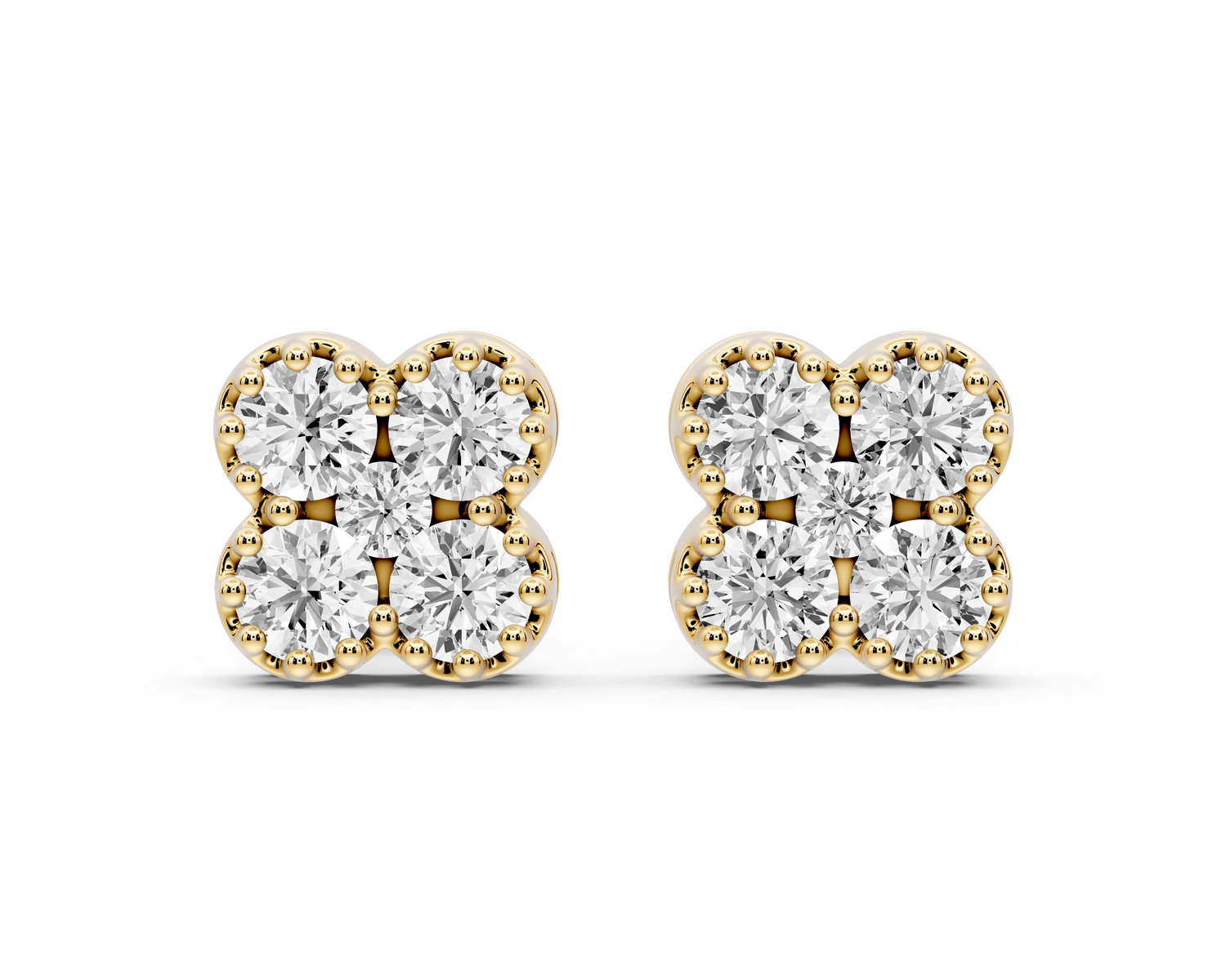 Zara Earrings Yellow Gold