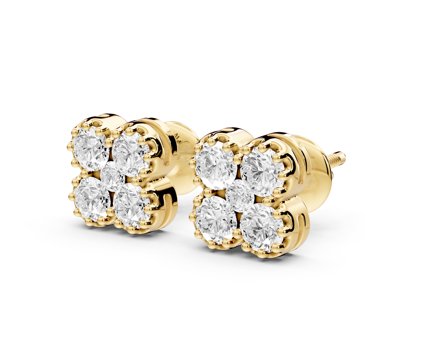 Zara Earrings Yellow Gold