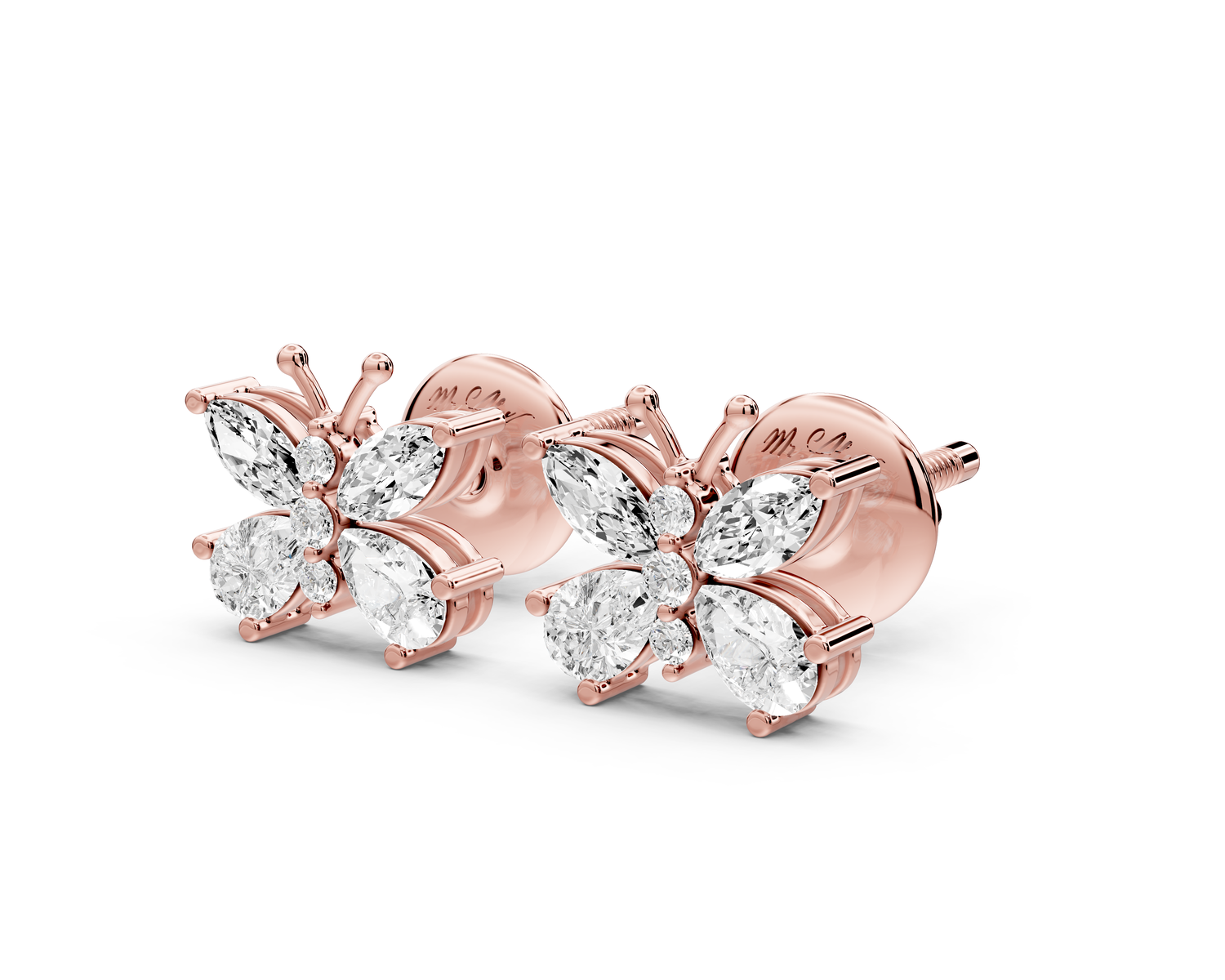 Celine Earrings Rose Gold
