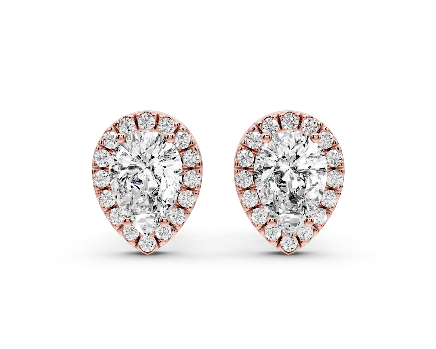 Lila Earrings Rose Gold