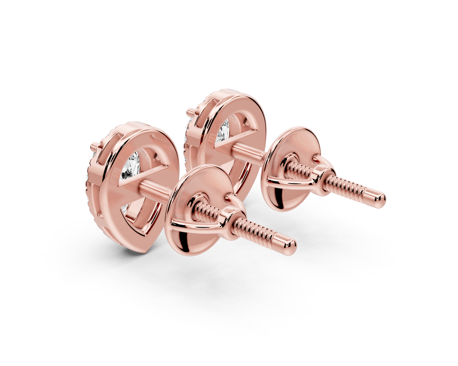 Lila Earrings Rose Gold
