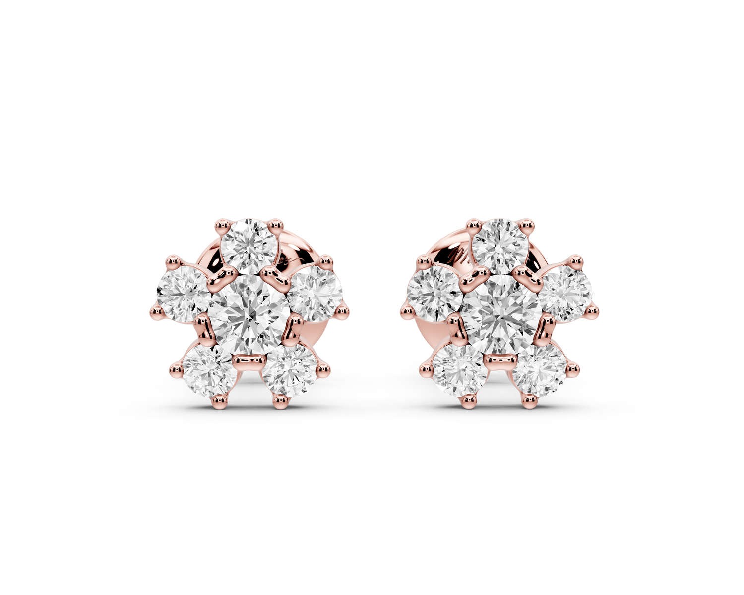 Margot Earrings Rose Gold