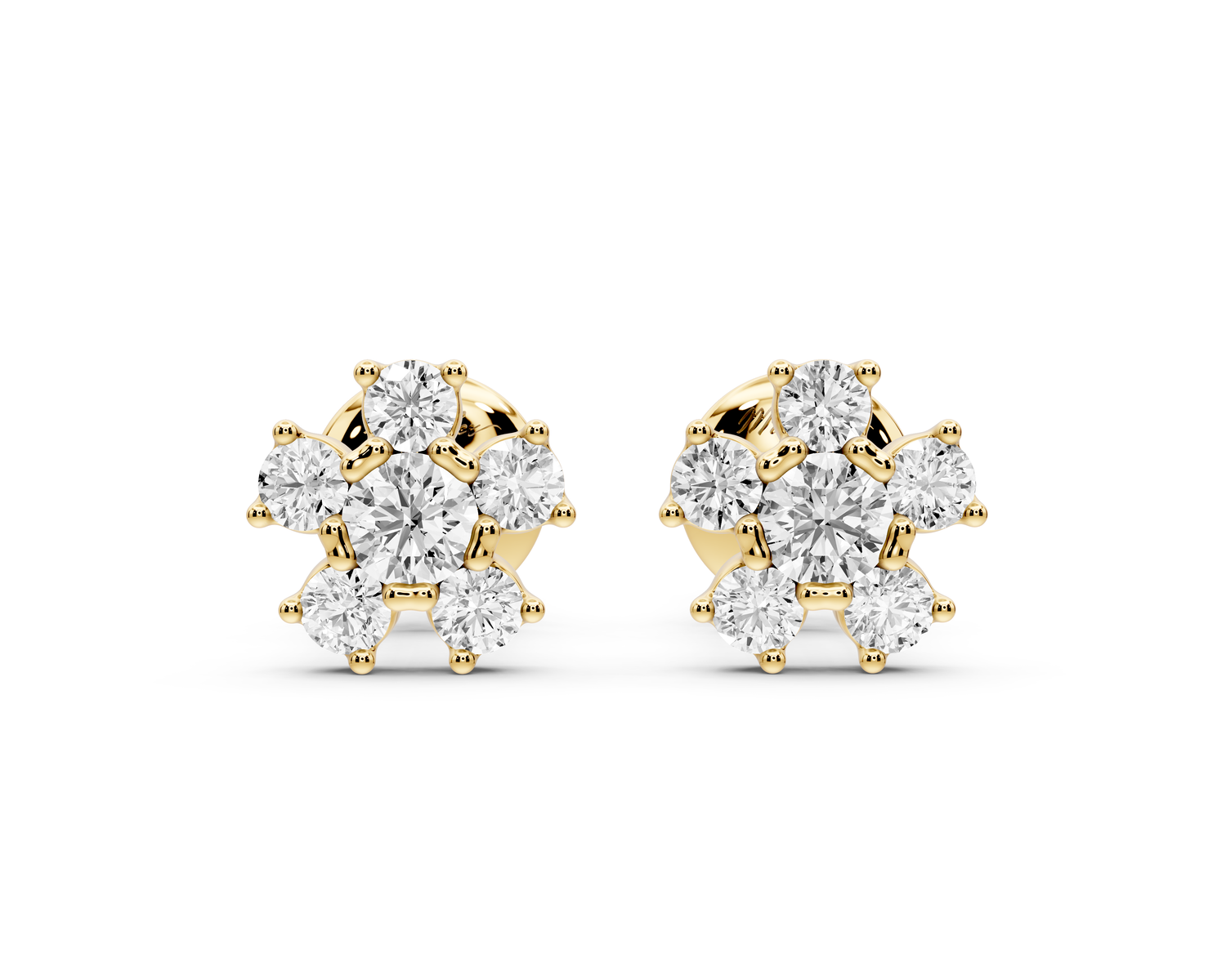 Margot Earrings Yellow Gold