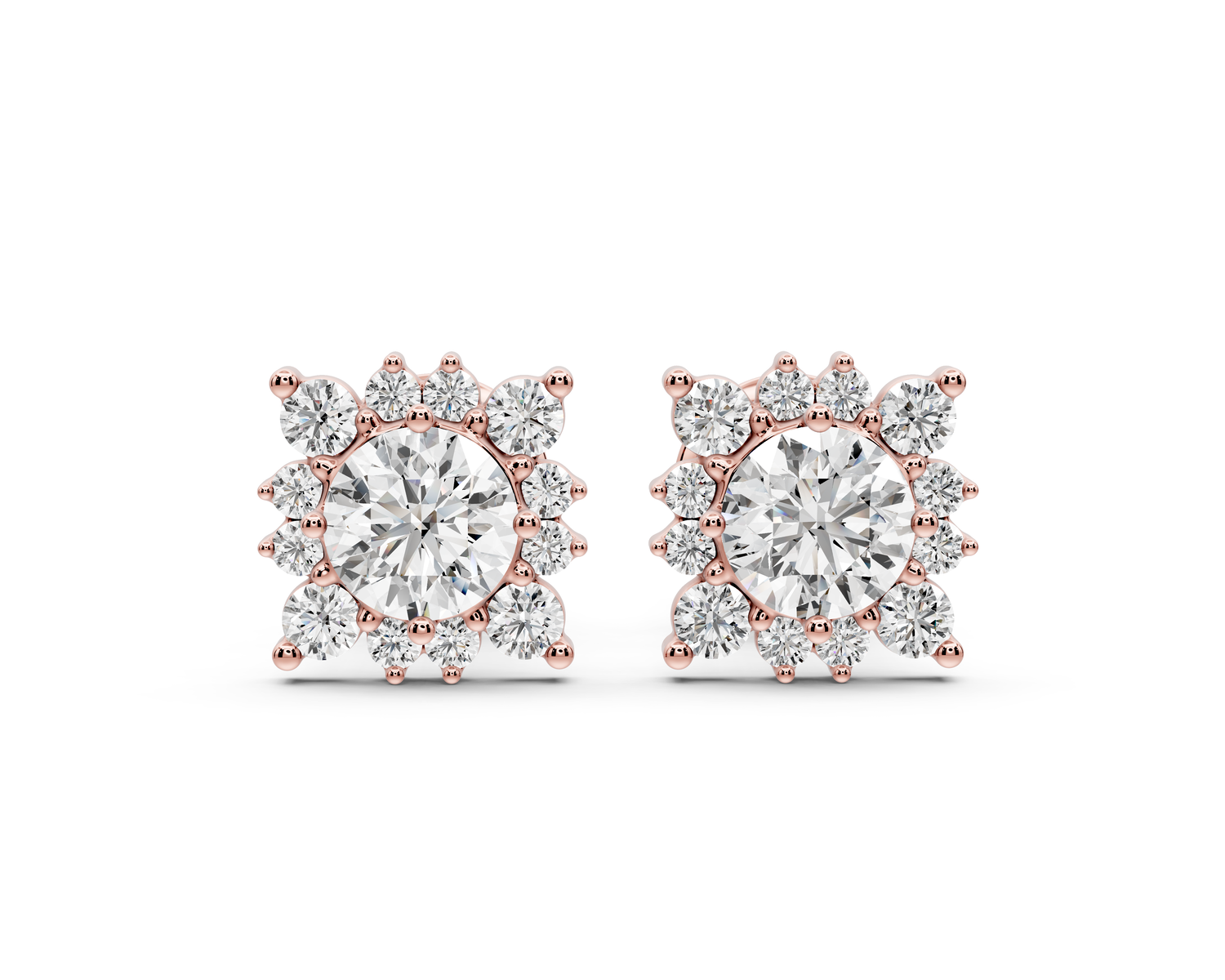 Maeve Earrings Rose Gold