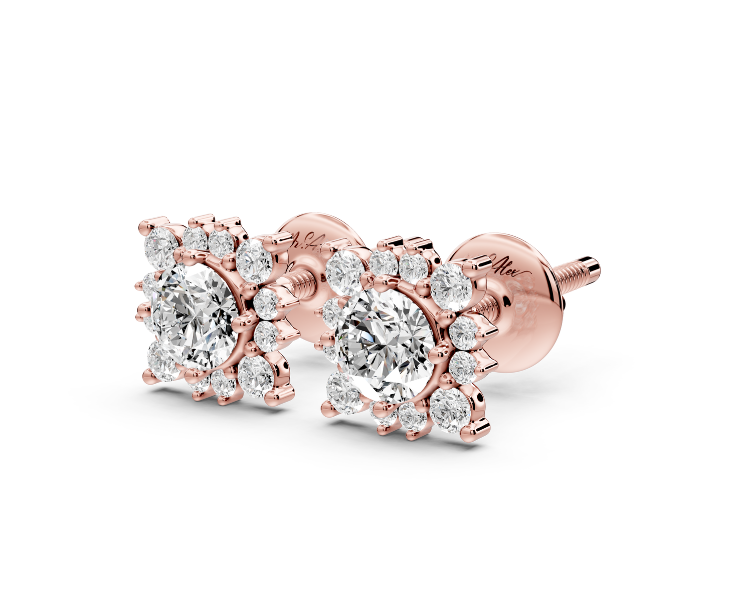 Maeve Earrings Rose Gold