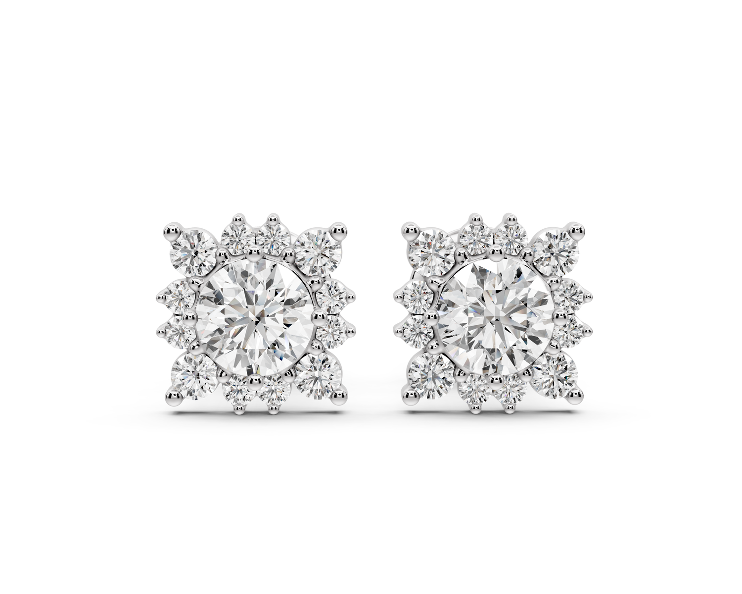 Maeve Earrings White Gold