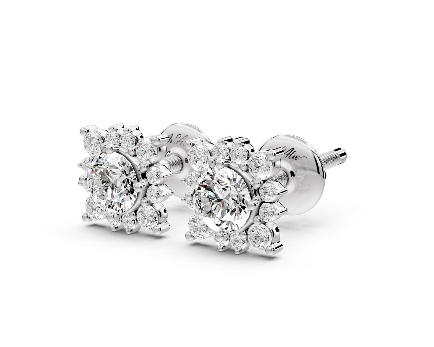 Maeve Earrings White Gold
