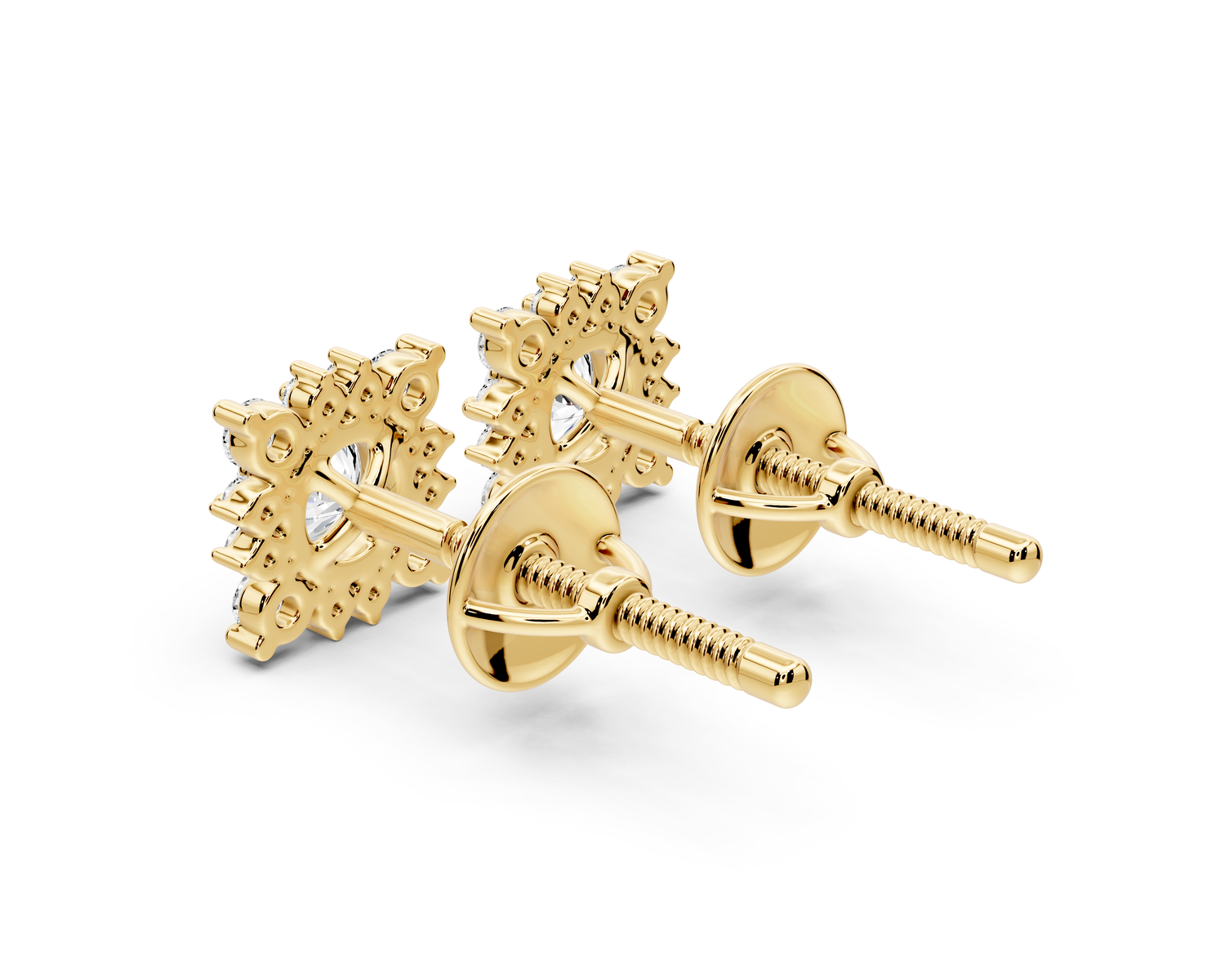 Maeve Earrings Yellow Gold
