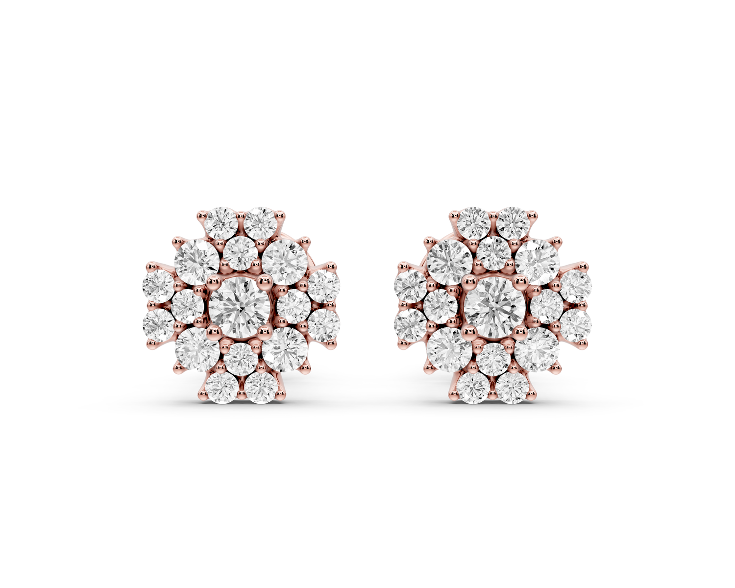 Skye Earrings Rose Gold