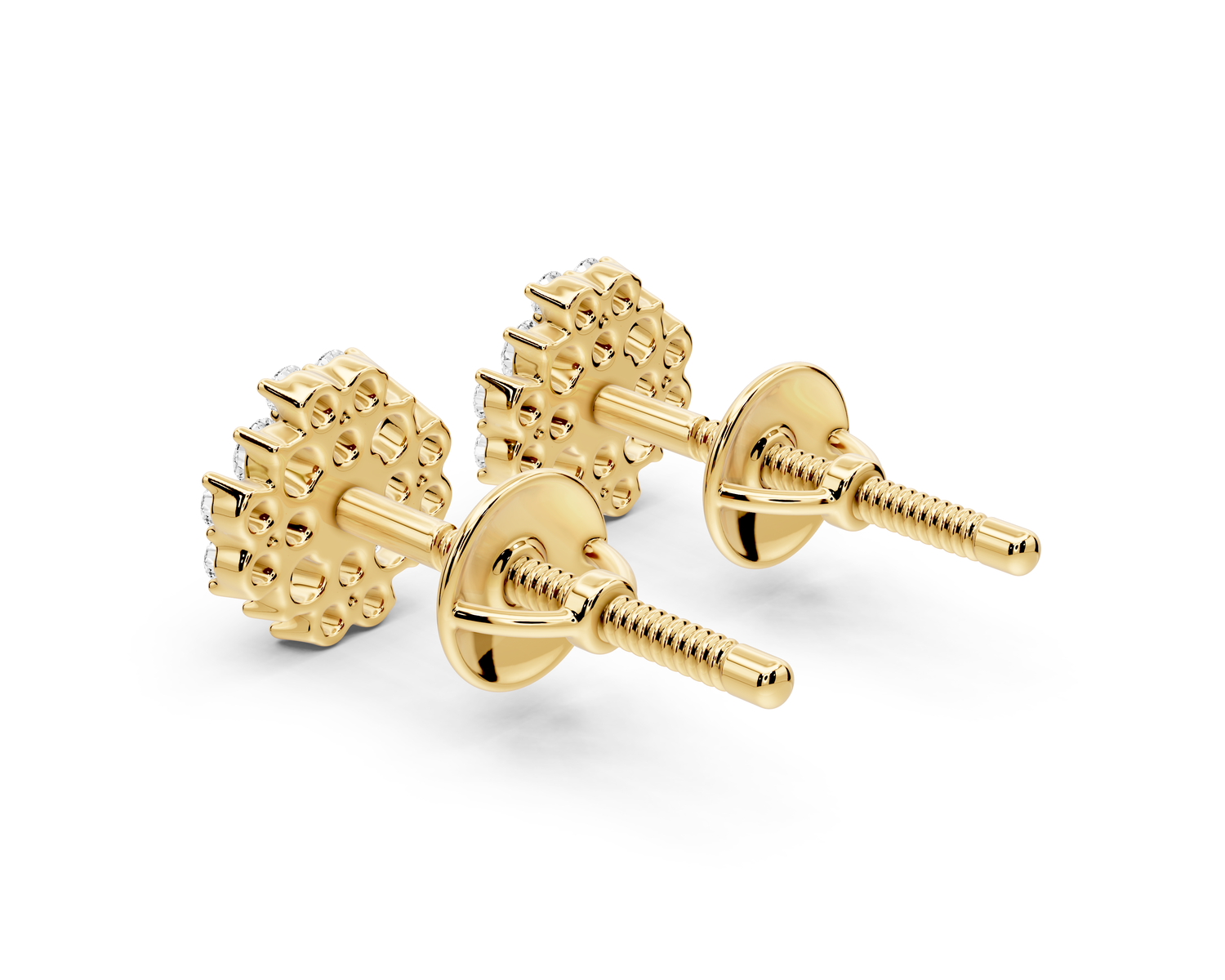Skye Earrings Yellow Gold