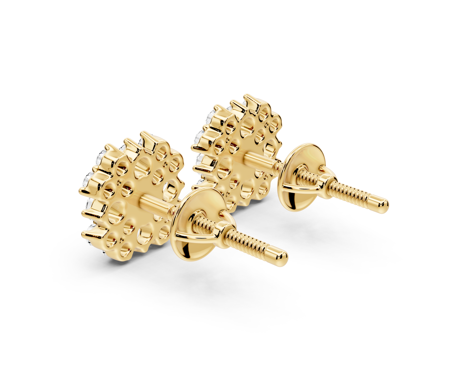 Reese Earrings Yellow Gold